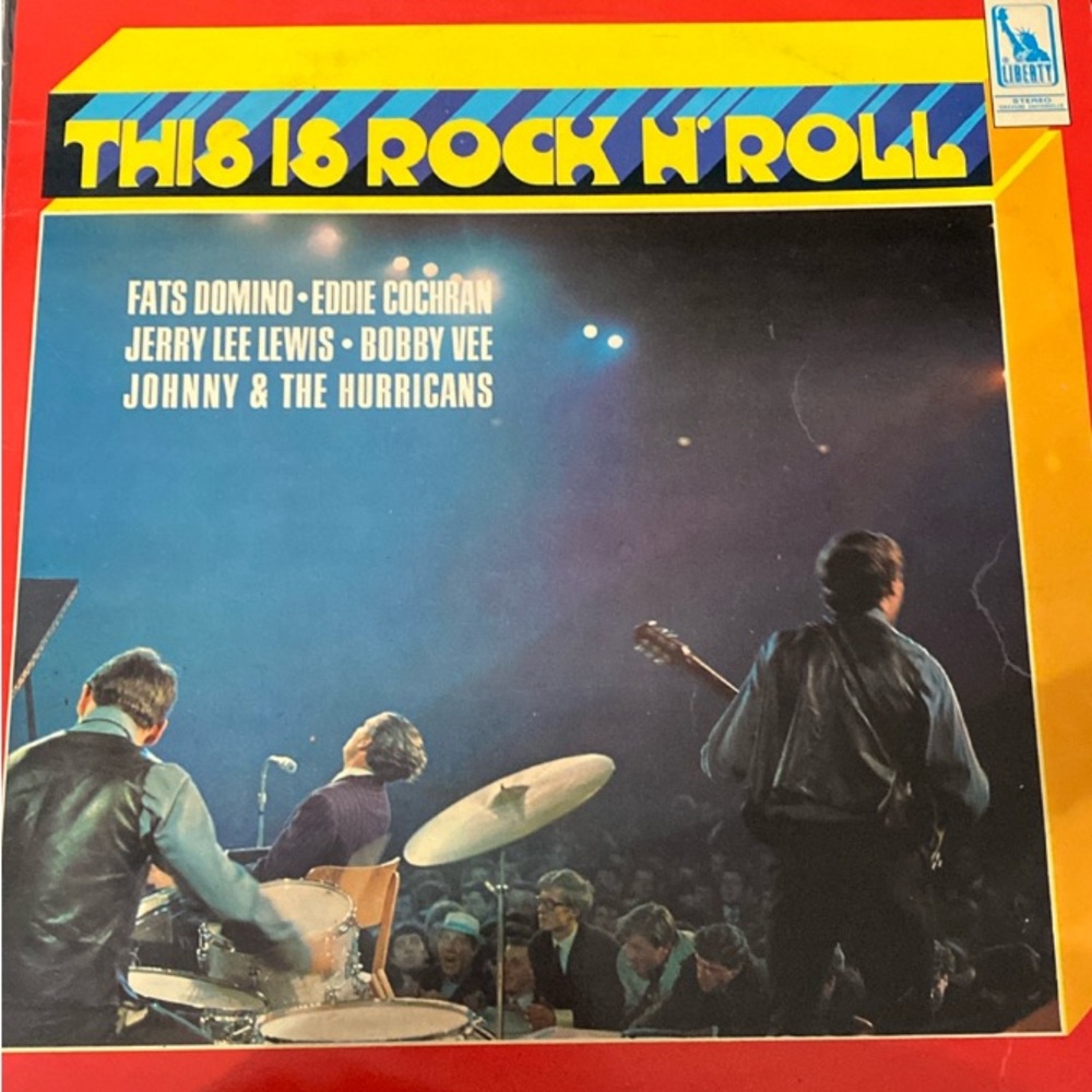 “This is Rock N’ Roll” vinyl record - Fats Domino, Eddie Cochran, Jerry & more